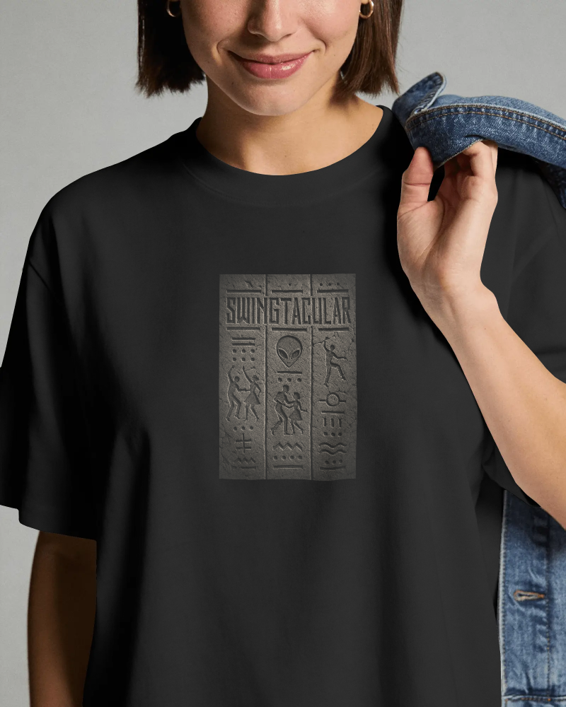 Swingtacular Alien Hieroglyphics Tee - The Convention Artifact
