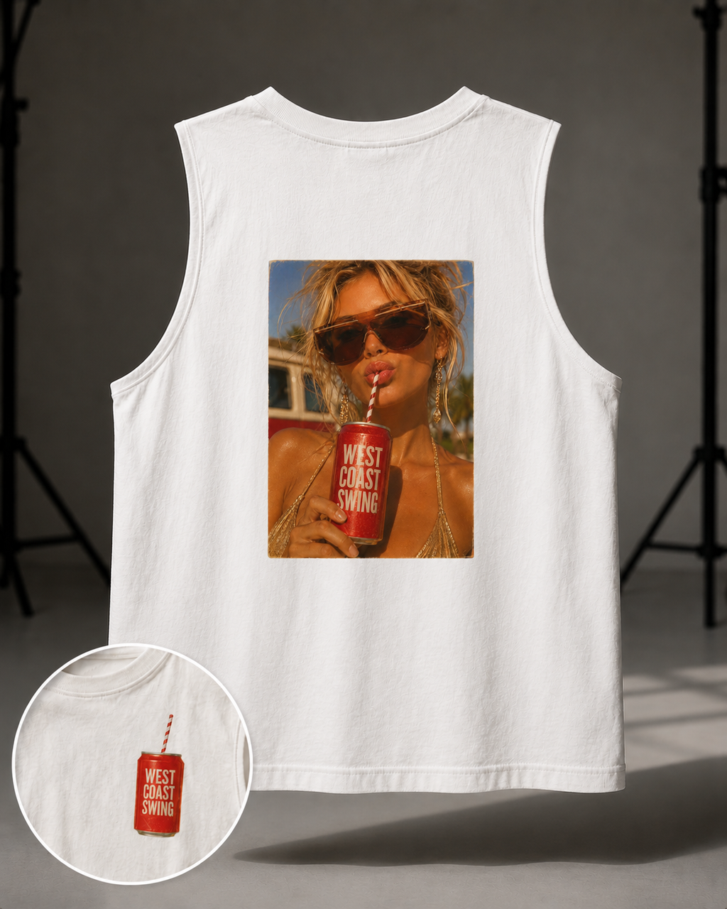 Taste of West Coast Swing - Vintage WCS Soda Tee