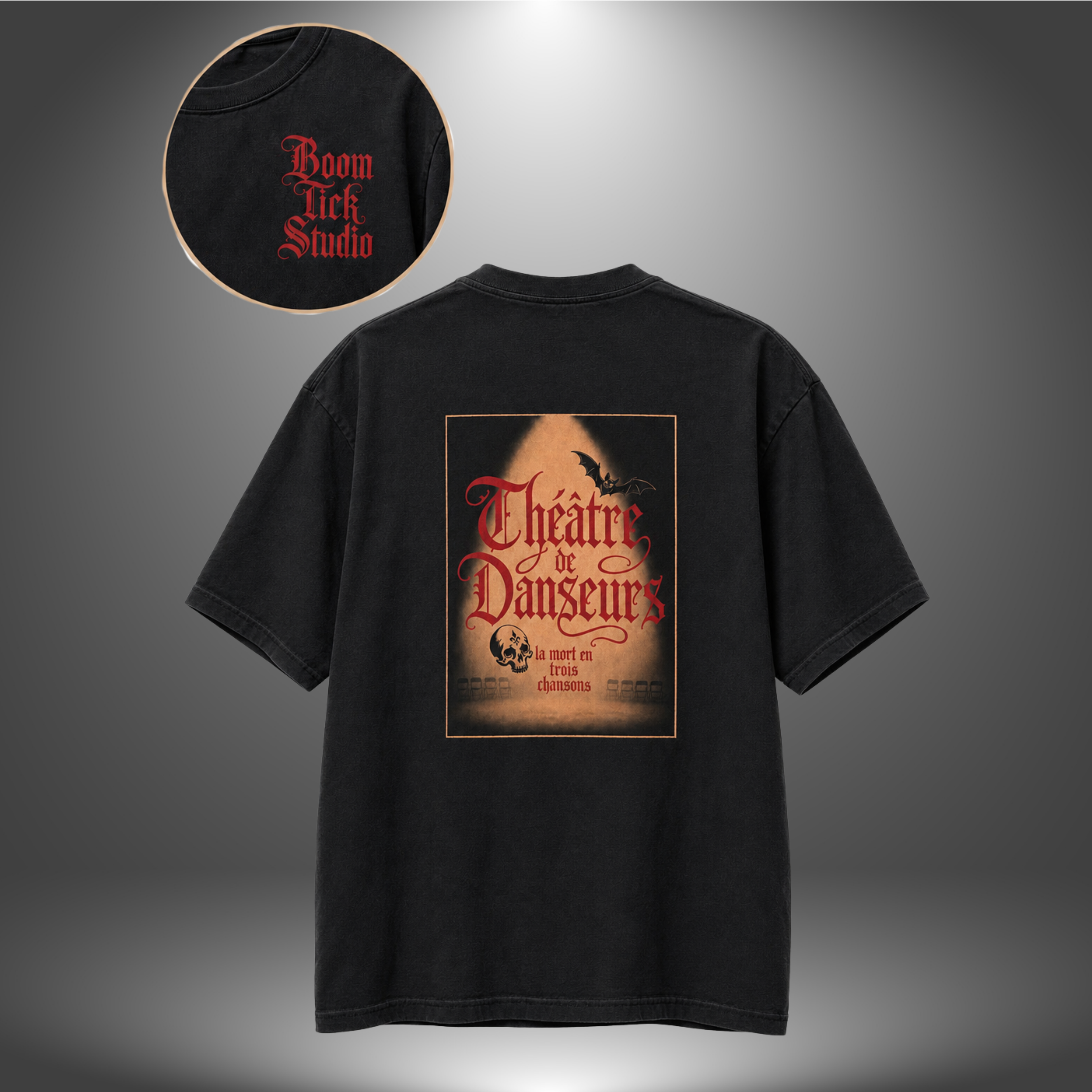 Théâtre des Danseurs 🎭💀 | West Coast Swing Competition Tee