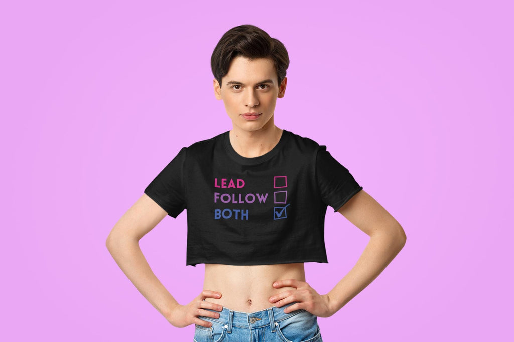 Lead / Follow / Both Crop Top