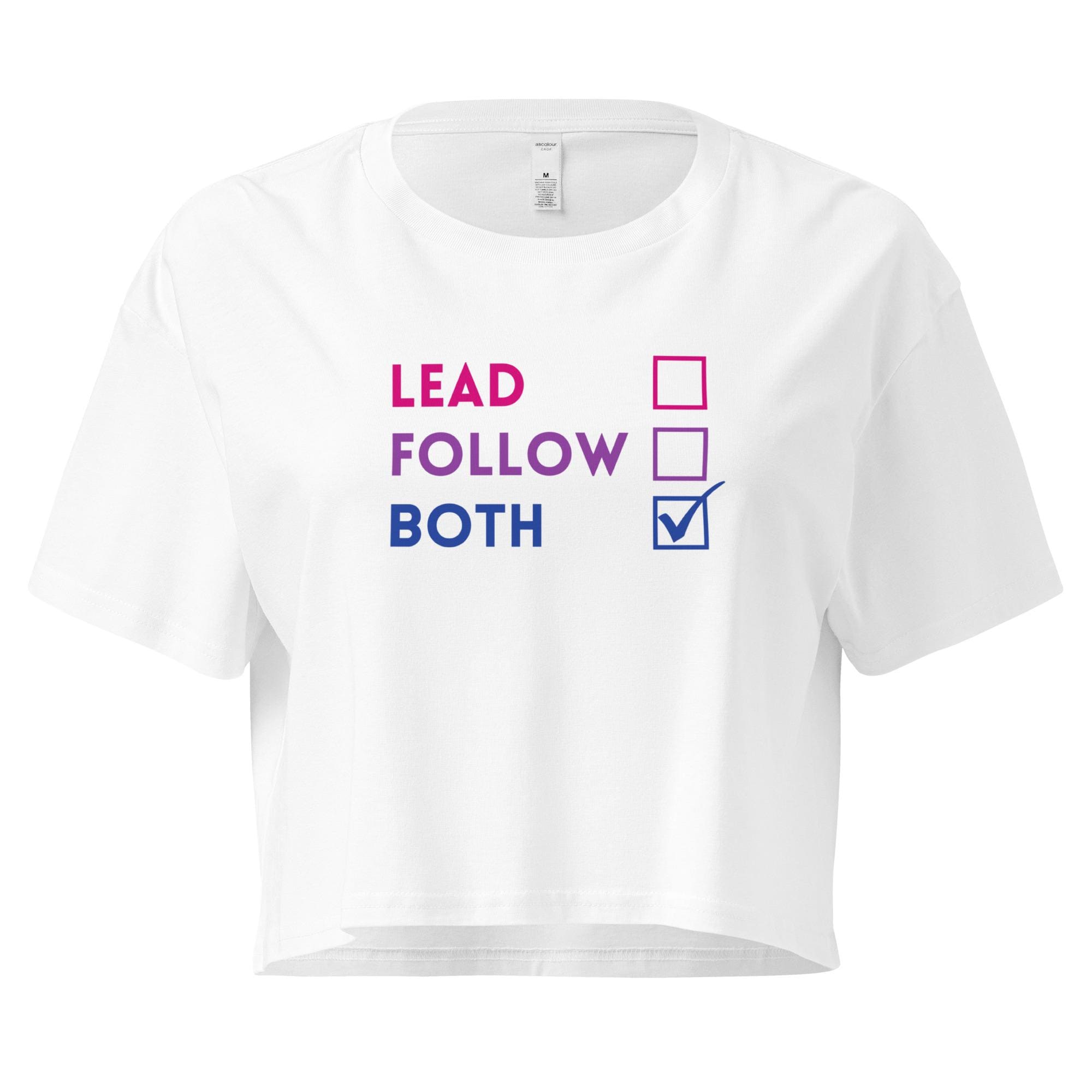 Lead / Follow / Both Crop Top