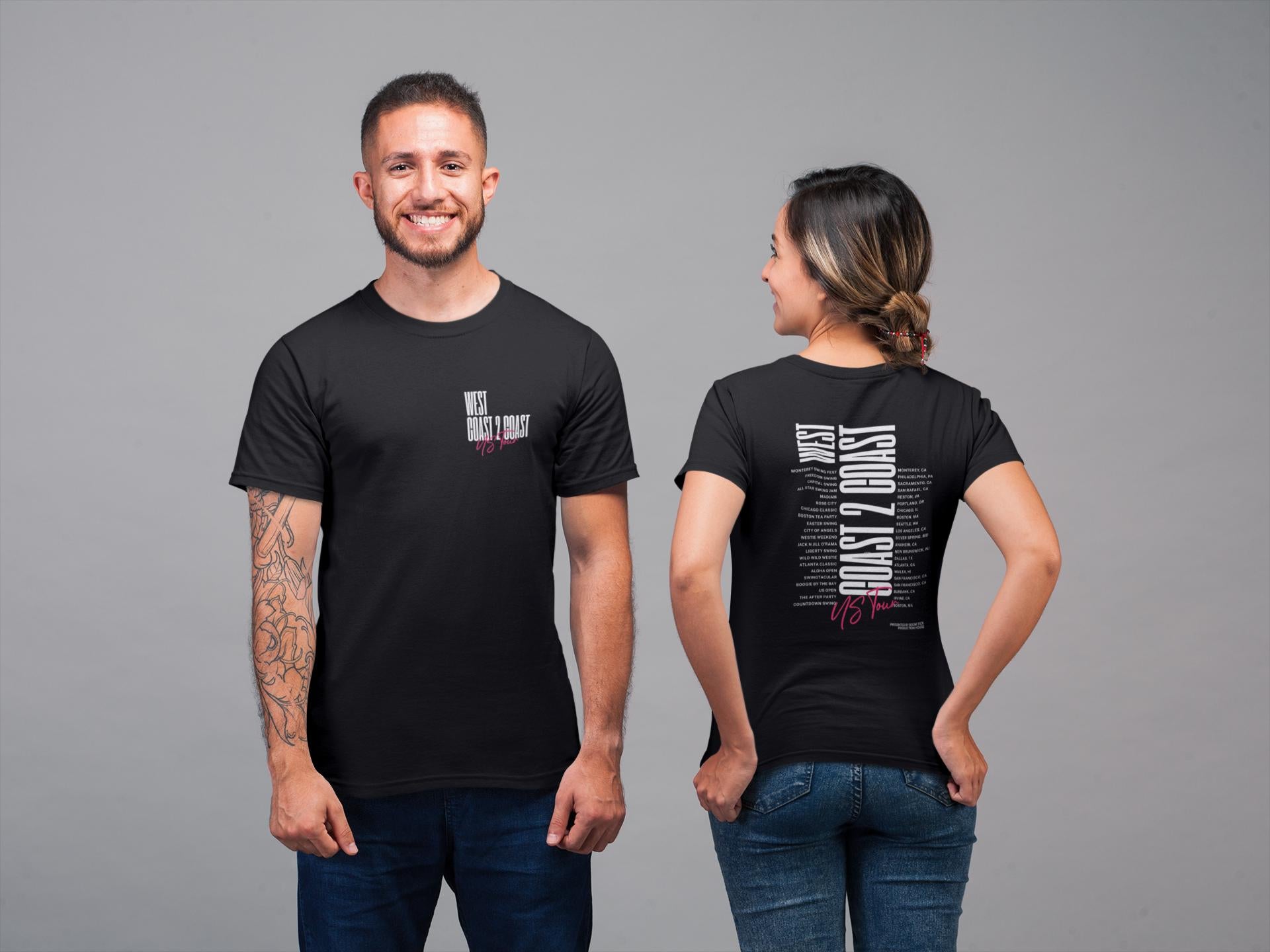 West Coast 2 Coast US Tour Tee