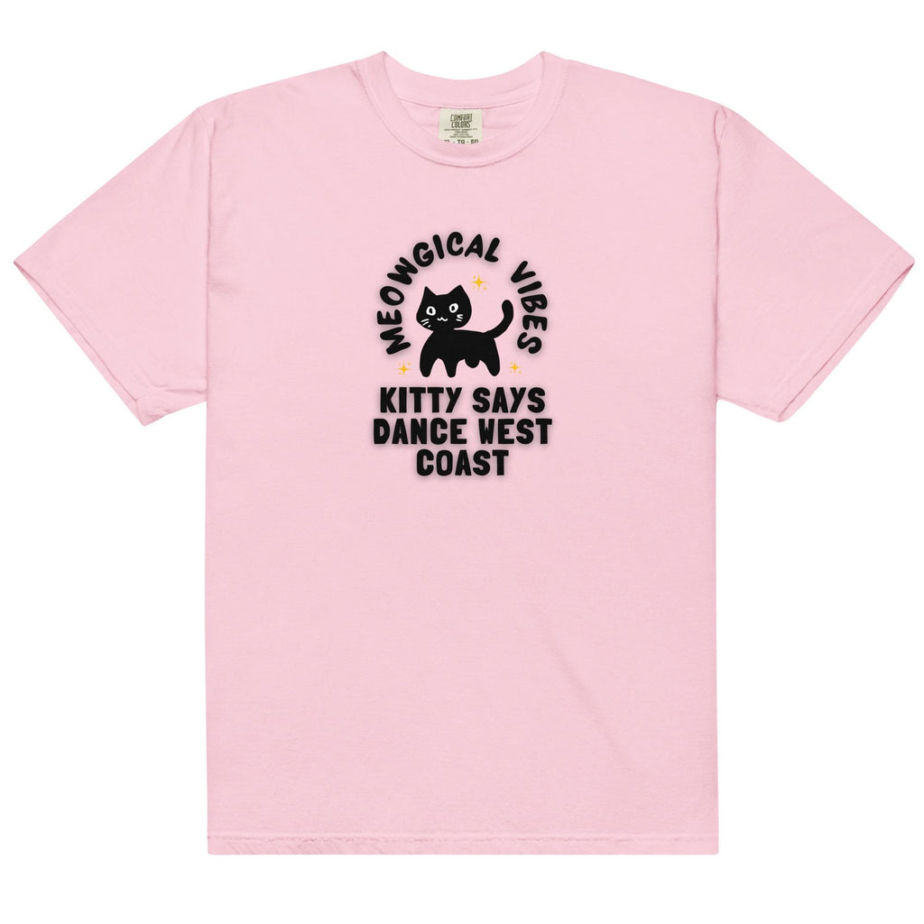 Meowgical Vibes Tee – Cute West Coast Swing Cat Shirt