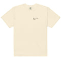 Unisex garment-dyed heavyweight t-shirt