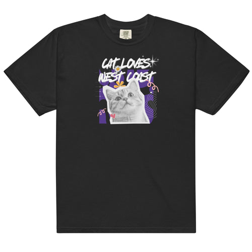 Cat Loves West Coast Swing Tee